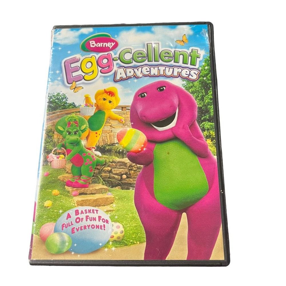 Barney Egg-cellent‎ Adventures DVD Barney & Friends Cartoon Approx 42 Minutes